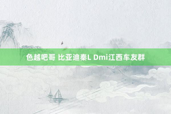 色越吧哥 比亚迪秦L Dmi江西车友群