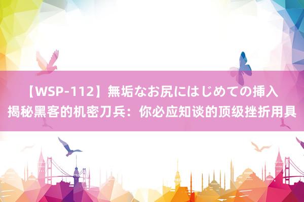 【WSP-112】無垢なお尻にはじめての挿入 揭秘黑客的机密刀兵：你必应知谈的顶级挫折用具