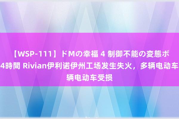 【WSP-111】ドMの幸福 4 制御不能の変態ボディ4時間 Rivian伊利诺伊州工场发生失火，多辆电动车受损